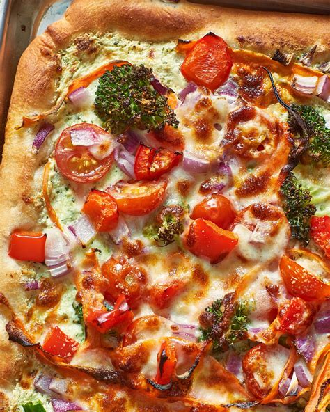 Veggie Supreme Pizza Recipe With Images Supreme Pizza Supreme