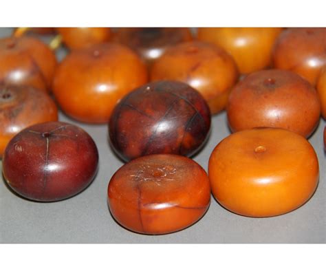 Copal Amber African Trade Beads Collection Of 31 I Etc