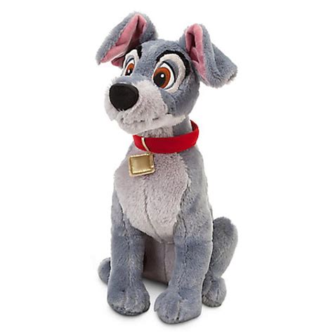 Disney Store Tramp Plush Lady And The Tramp Medium 16 Toy New With
