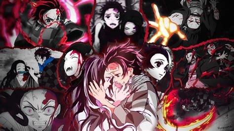 Tanjiro And Nezuko Intense Hd Demon Slayer Wallpaper