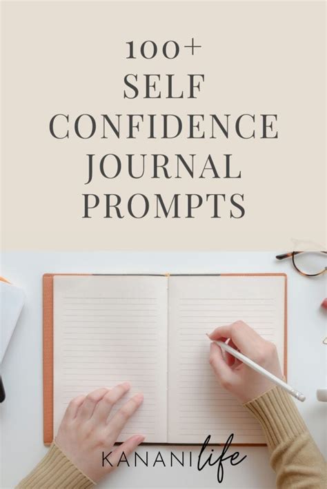 100 Self Confidence Journal Prompts Kanani Life