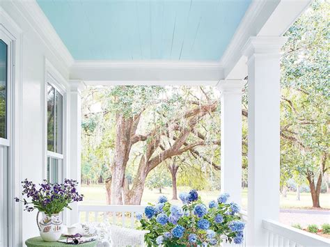 Haint Blue Porch Ceiling Paint