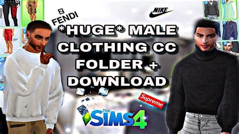 Sims 4 Custom Content Clothing Male Cc Folder Pohob