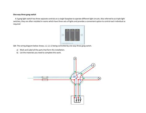 3 Gang 1 Way Switch Wiring Diagram Uk Circuit Diagram