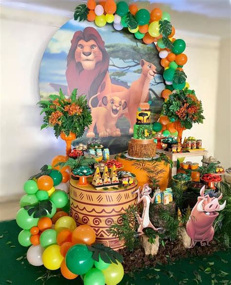 Simba Friends Lion King Birthday Party Artofit