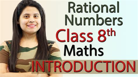 Introduction Rational Numbers Chapter 1 Ncert Class 8th Maths
