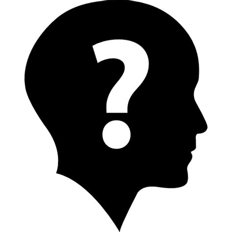 Question Mark In Head Transparent Png Stickpng