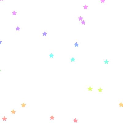 Star Overlays Overlays Cute Gif Background Rainbow Background