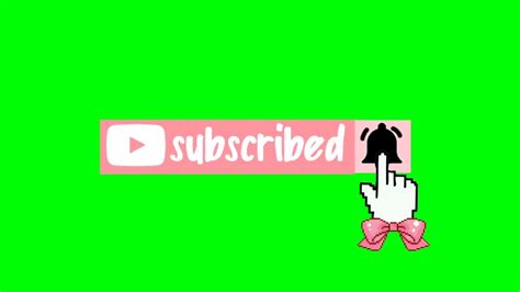 Animasi Subscribe Button By Chaca Official Youtube