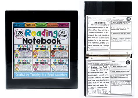 Access free resources and start practicing with your child through comprehension. Fluency and Skill Based Reading Comprehension Notebook (ALL YEAR) | Phonics based reading ...
