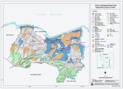 Peta Kabupaten Aceh Utara