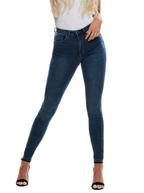 Only Skinny Fit Jeans 3616 Damen Skinny Jeans Super Stretch Denim Hose Onlroyal Online Kaufen
