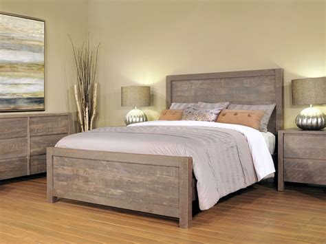 This bedroom set combines styles seamlessly, thereby creating versatile bedroom decor that fits in nearly any home design. Naomi Rustic Grey Wood Nightstand - Countryside Amish ...
