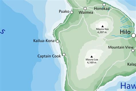 Big Island Hawaii Maps Updated Travel Map Packet Printable Map