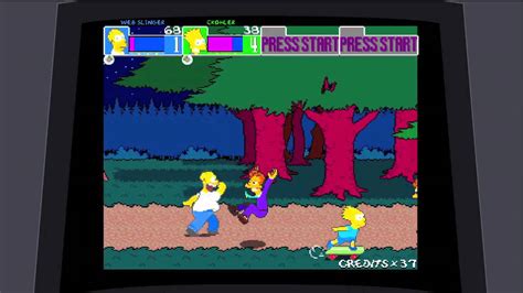 The Simpsons Arcade Game The Co Op Mode Youtube