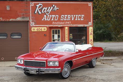 Used 1975 Chevrolet Caprice Classic Clearance Price Convertible 1 Of 8349 Ps Pb Pw Pt Loaded