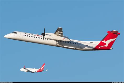 Vh Qoa Qantaslink Bombardier Dhc 8 402q Dash 8 Photo By Timmy Tam Id