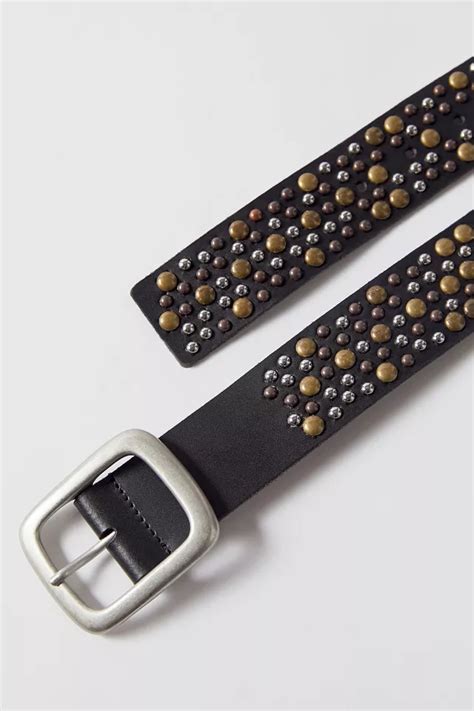 Mixed Studded Belt Urban Outfitters