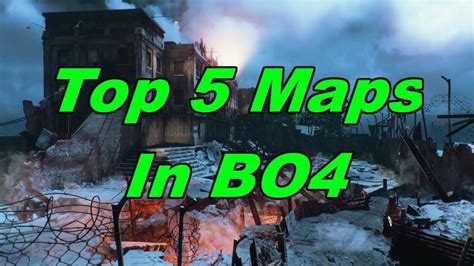 Top 5 Zombie Maps In Bo4 Youtube