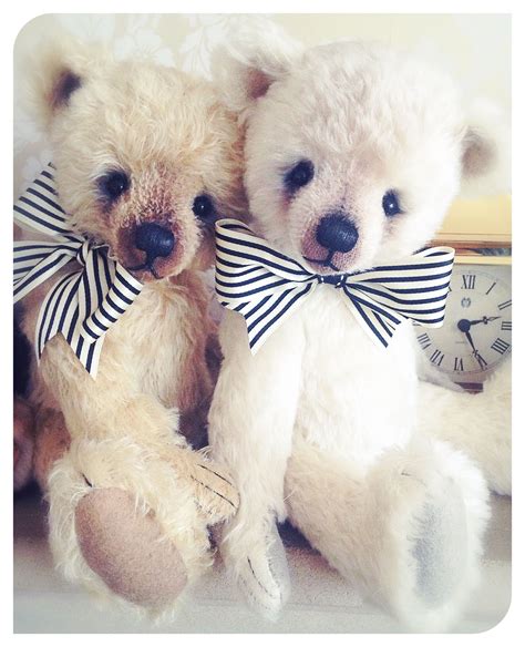 Two New Look Teds From The Three O Clock Bears Workshop Teddy Bear Picnic Teddy Bear Bear