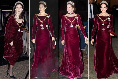 Princess Mary Of Denmark Wears New Year Dress For 4th Time