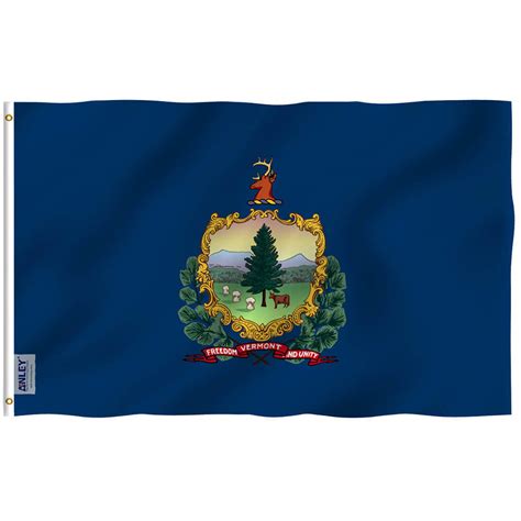 Fly Breeze Vermont State Flag 3x5 Foot Anley Flags