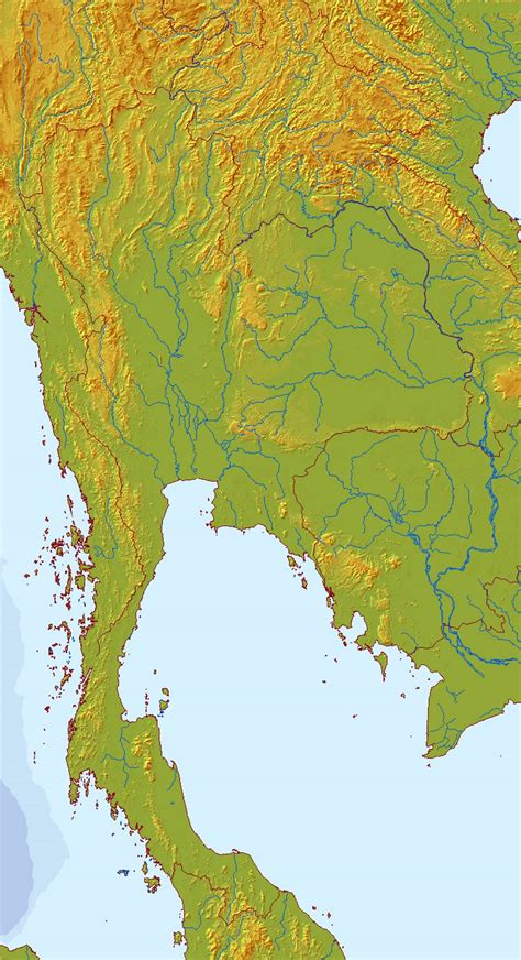 Thailand Map Thailand Maps Maps Of Thailand Thailand Political Map Images