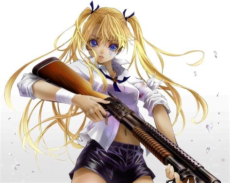 Free Download Triela Blond Gun Anime Gunslinger Girl Hot Anime