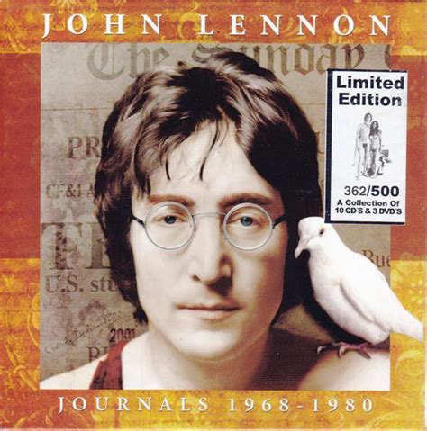 John Lennon Journals 1968 1980 10cd3dvd Box Set Giginjapan