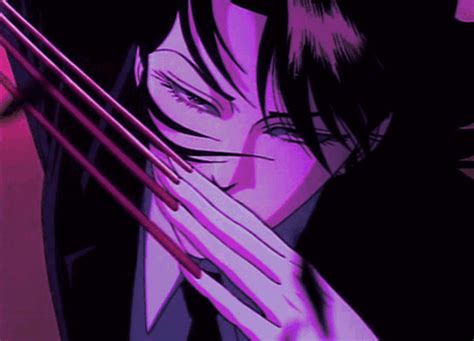 Purple Anime Pfp 