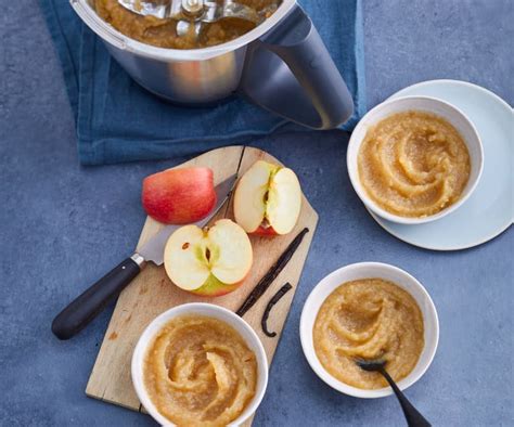 Compote de pommes à la vanille Cookidoo a plataforma oficial de
