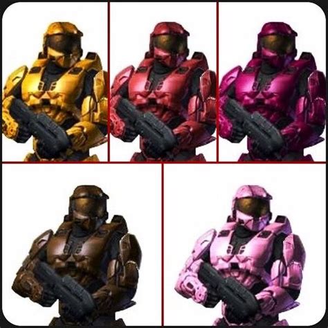Red Vs Blue Halo 3 Engine Character Models Red Team Xbox Xbox360