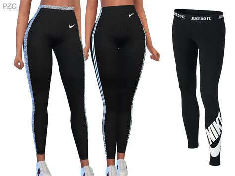 The Sims Resource High Waisted Nike Summer Pants
