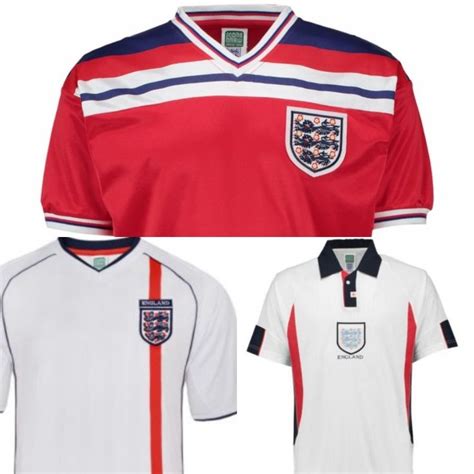 Retro England Shirts Only £3499 Inc Free Worldwide Delivery In 2020