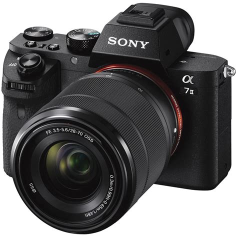 Check spelling or type a new query. Sony Alpha a7 II Mirrorless Digital Camera with FE ILCE7M2K/B