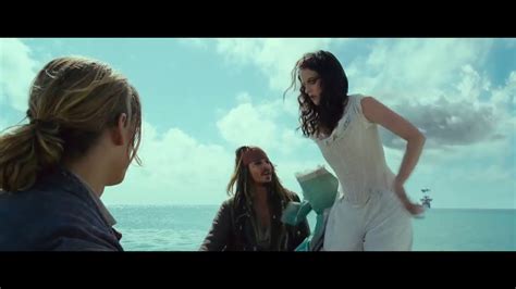 Pirates Of The Caribbean 5 Boat Undressing Scene Dead Men Tell No