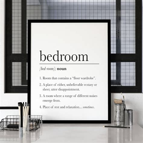 Funny Bedroom Signs Funny Bedroom Art Bedroom Wall Decor Etsy