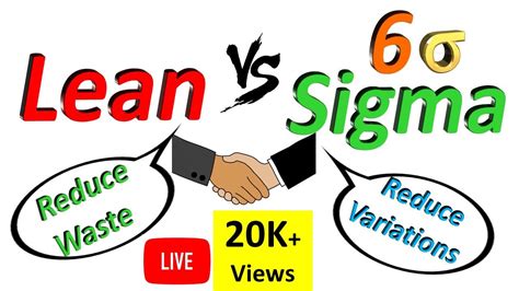 Lean Vs Six Sigma Lean Versus Sixsigma Difference Between Lean