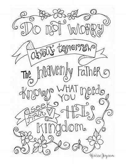 Coloring Pages Bible God Verse Christian Adults