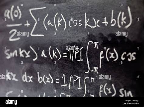 Mathematics Equations Hi Res Stock Photography And Images Alamy