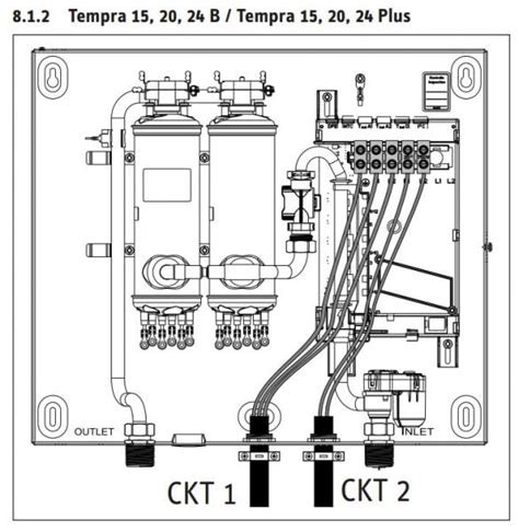 Auxiliary catch pan must conform to local codes. Tankless Water Heater Cabin DIY