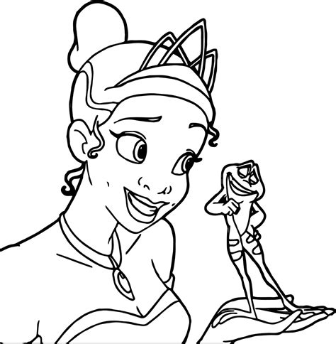 Coloring Pages Coloring Pages Princess And The Frog Printable