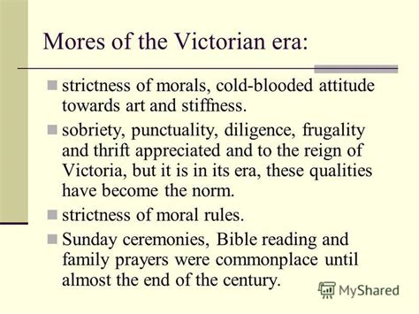 Презентация на тему The Victorian Age Understand Why An Epoch In The