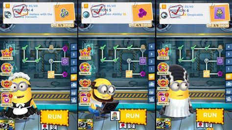 Minion Rush Maid And Grandpa And Bride Of Frankenstein Minions Run At