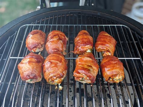 Bacon Wrapped Jalapeno Cream Cheese Stuffed Chicken Thighs Rbbq