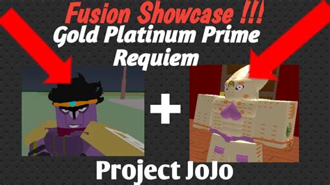 Roblox Project Jojo Fusion Abilities