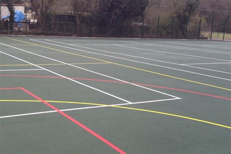 Polymeric Ball Court Construction In Lancashire