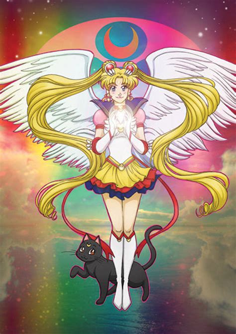 Eternal Sailor Moon Fan Art Original Illustration Print Etsy