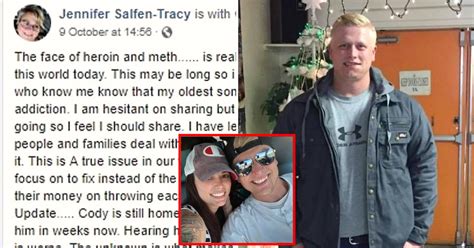 mother shares photos revealing the tragic impact of son s addiction to drugs small joys