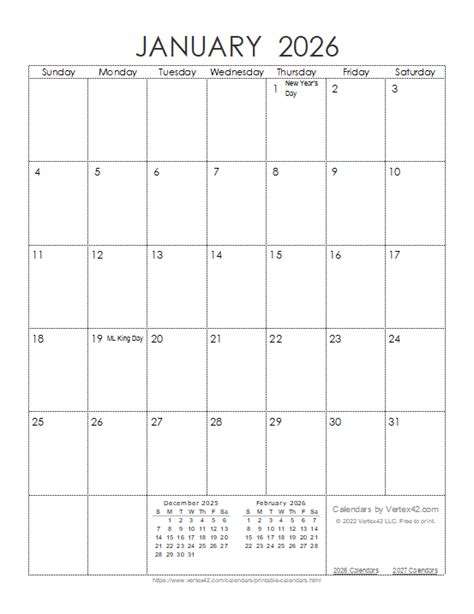 2026 calendar templates and images